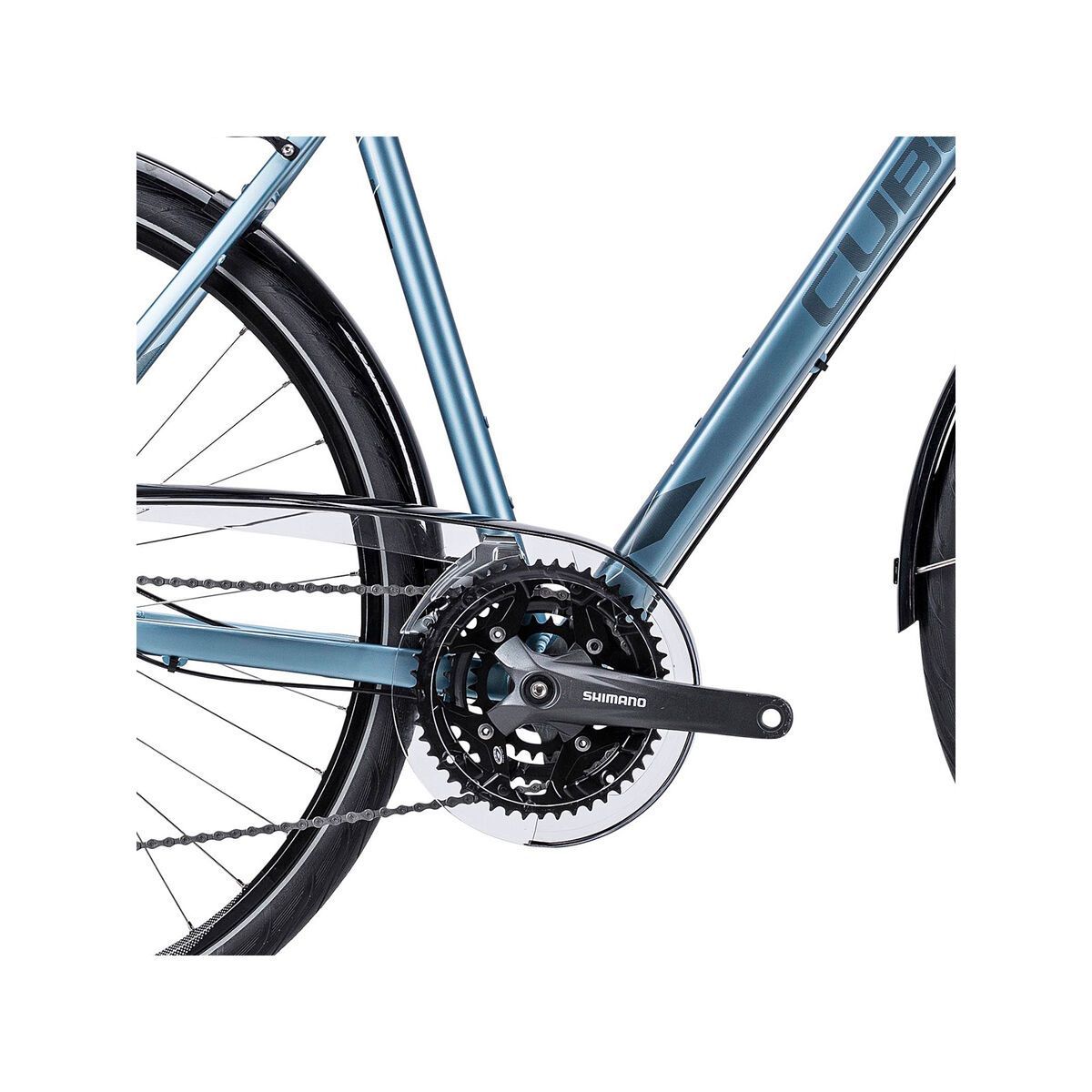 Cube Touring EXC, metallic blue anthrazit white - Bild 3