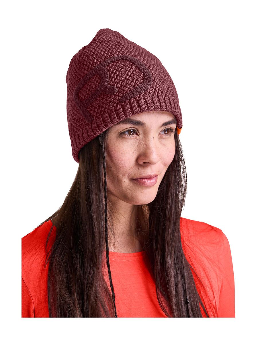 Ortovox Rock'n'Wool Beanie W, mountain rose - Bild 2