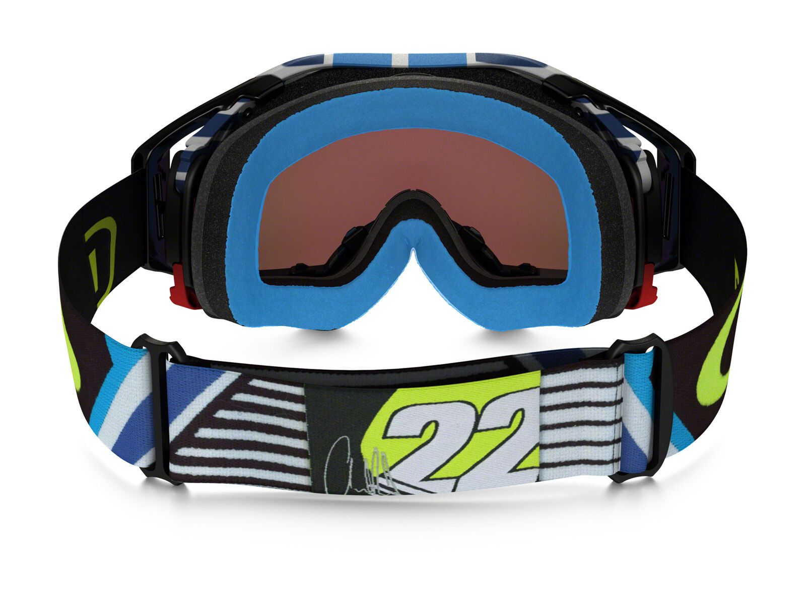 Oakley Airbrake MX Prizm, speed stripe/Lens: prizm mx jade - Bild 4