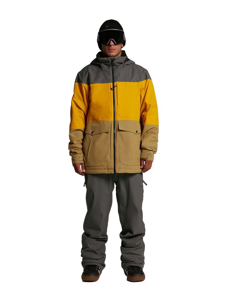 Volcom Tri Star Ins Jacket, burnt khaki - Bild 3