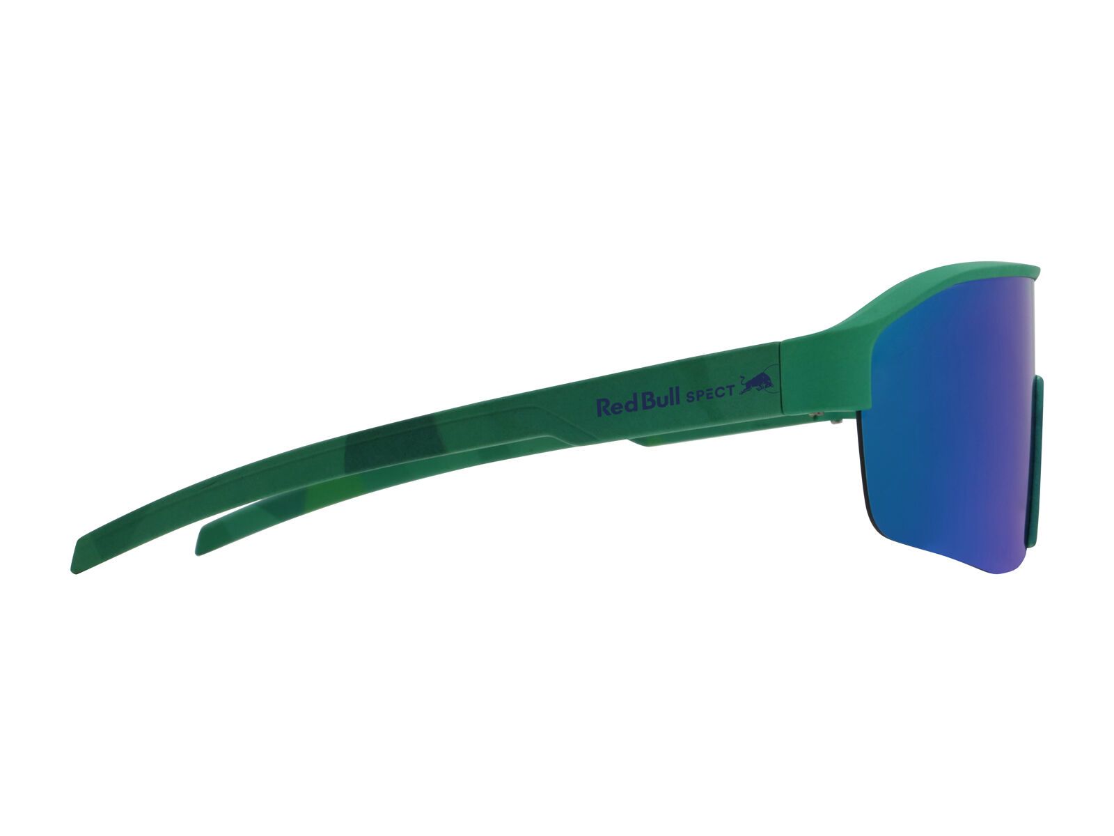 Red Bull Spect Eyewear Dundee, Smoke/Green-Purple Mirror / matt turquoise pattern - Bild 2