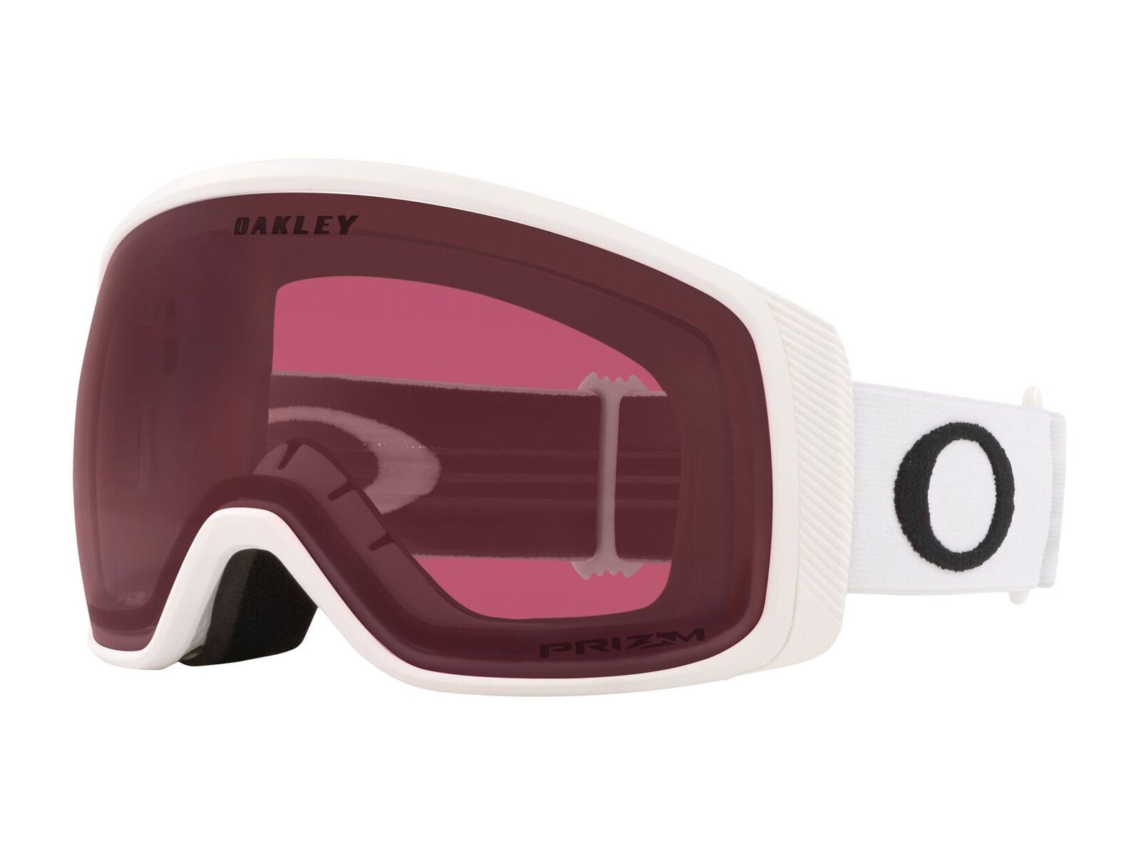 Oakley Flight Tracker XM - Prizm Dark Grey, matte white - Bild 1