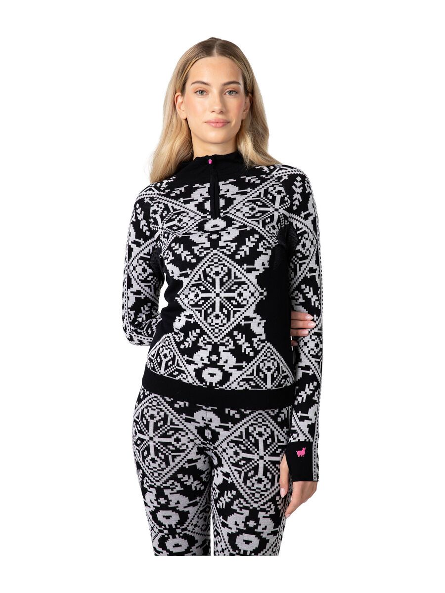 Kari Traa Saga Half Zip, black - Bild 3