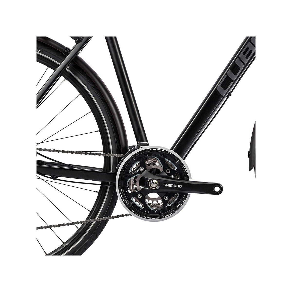 Cube Delhi EXC, black grey flashred - Bild 3