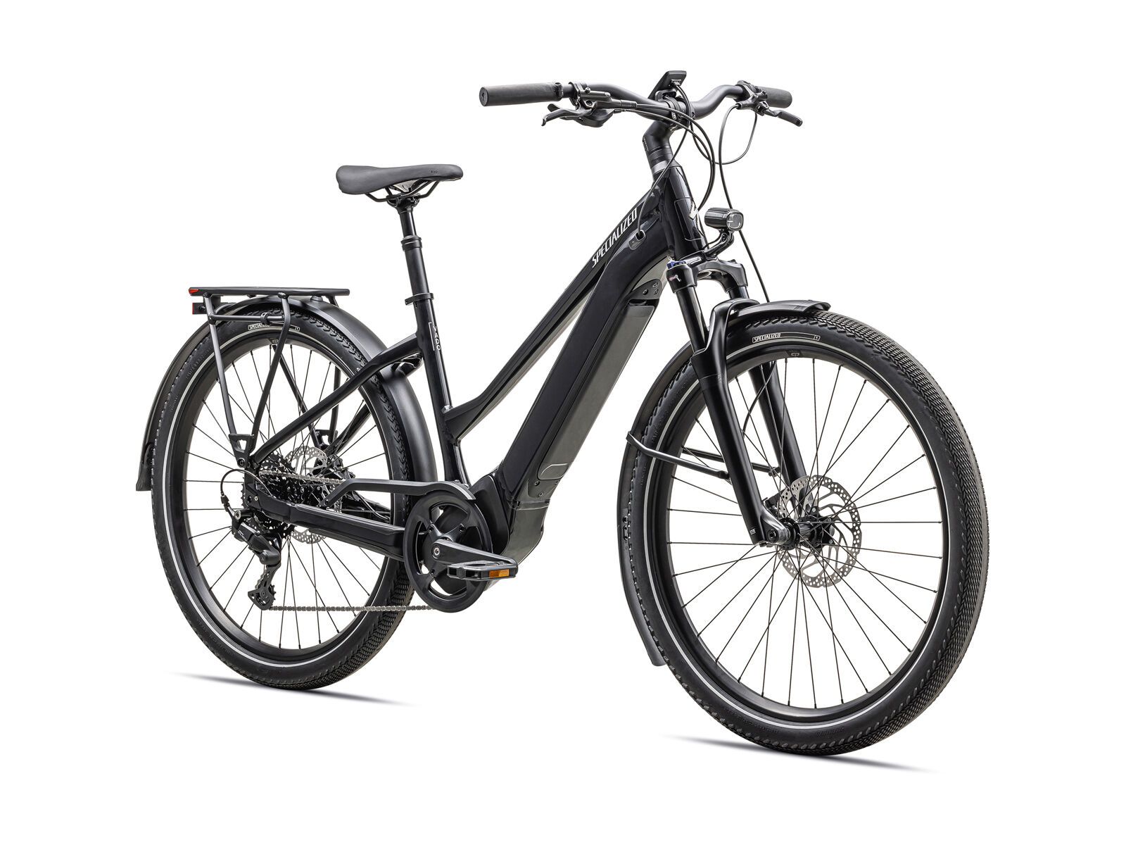 Specialized Turbo Vado 4.0 Step Through, gloss castblack/satin silver reflective - Bild 2