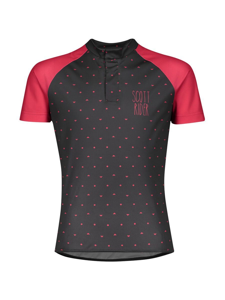 Scott RC Team S/SL Junior Shirt, dark grey/lollipop pink - Bild 1