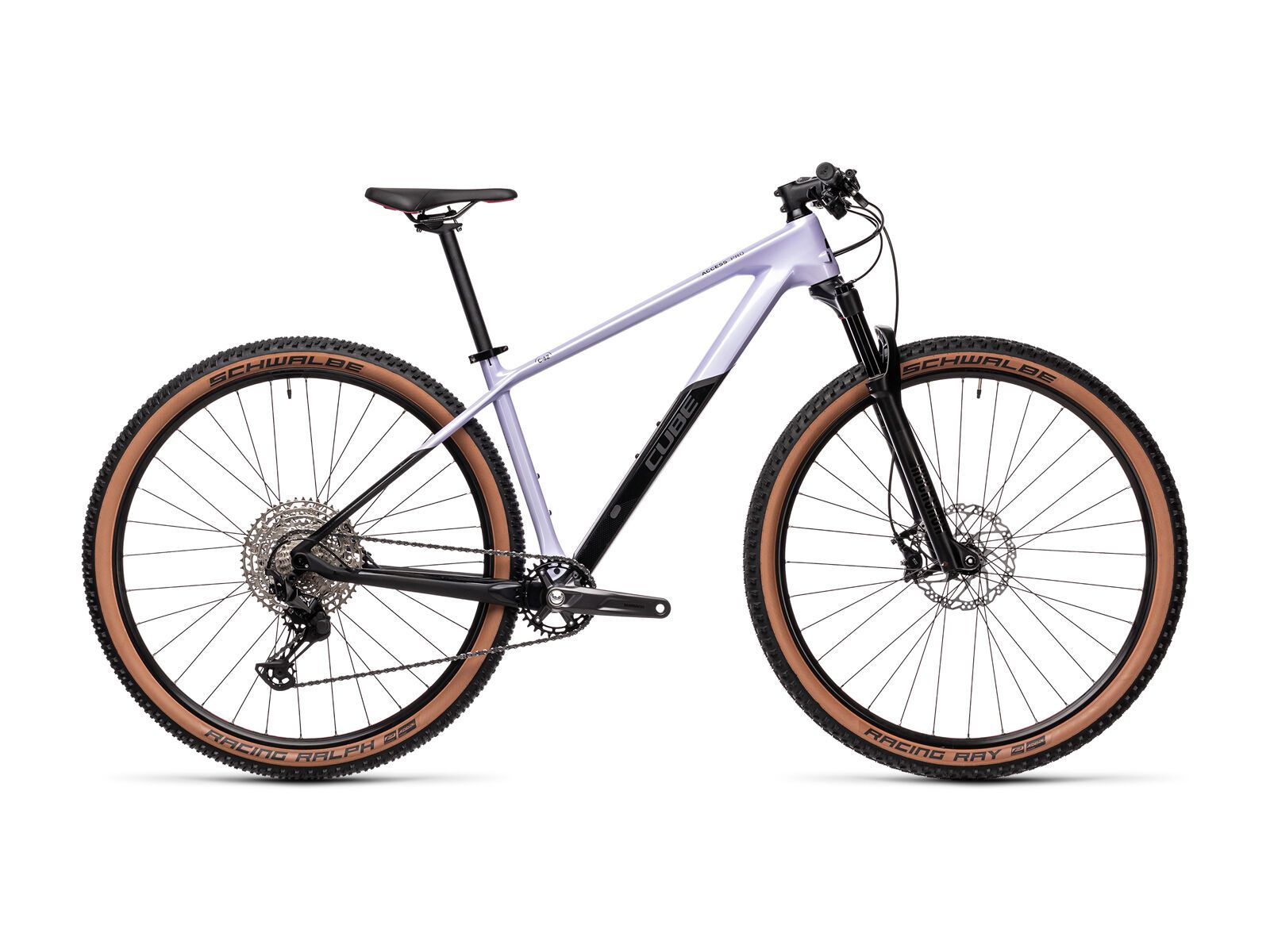 Cube Access WS C:62 Pro 27.5, violetwhite´n´carbon - Bild 1