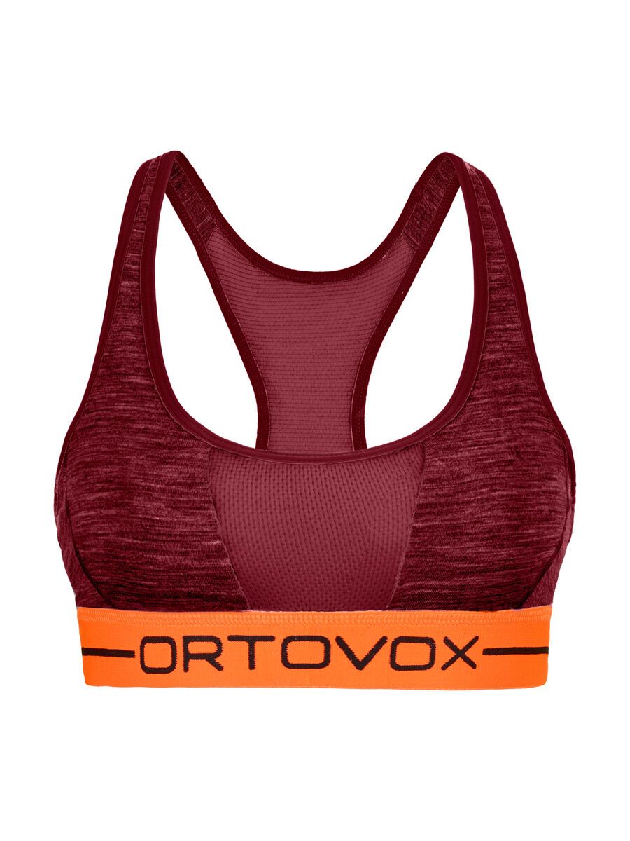 Ortovox 185 Merino Rock'n'Wool Sport Top W, dark blood blend - Bild 1