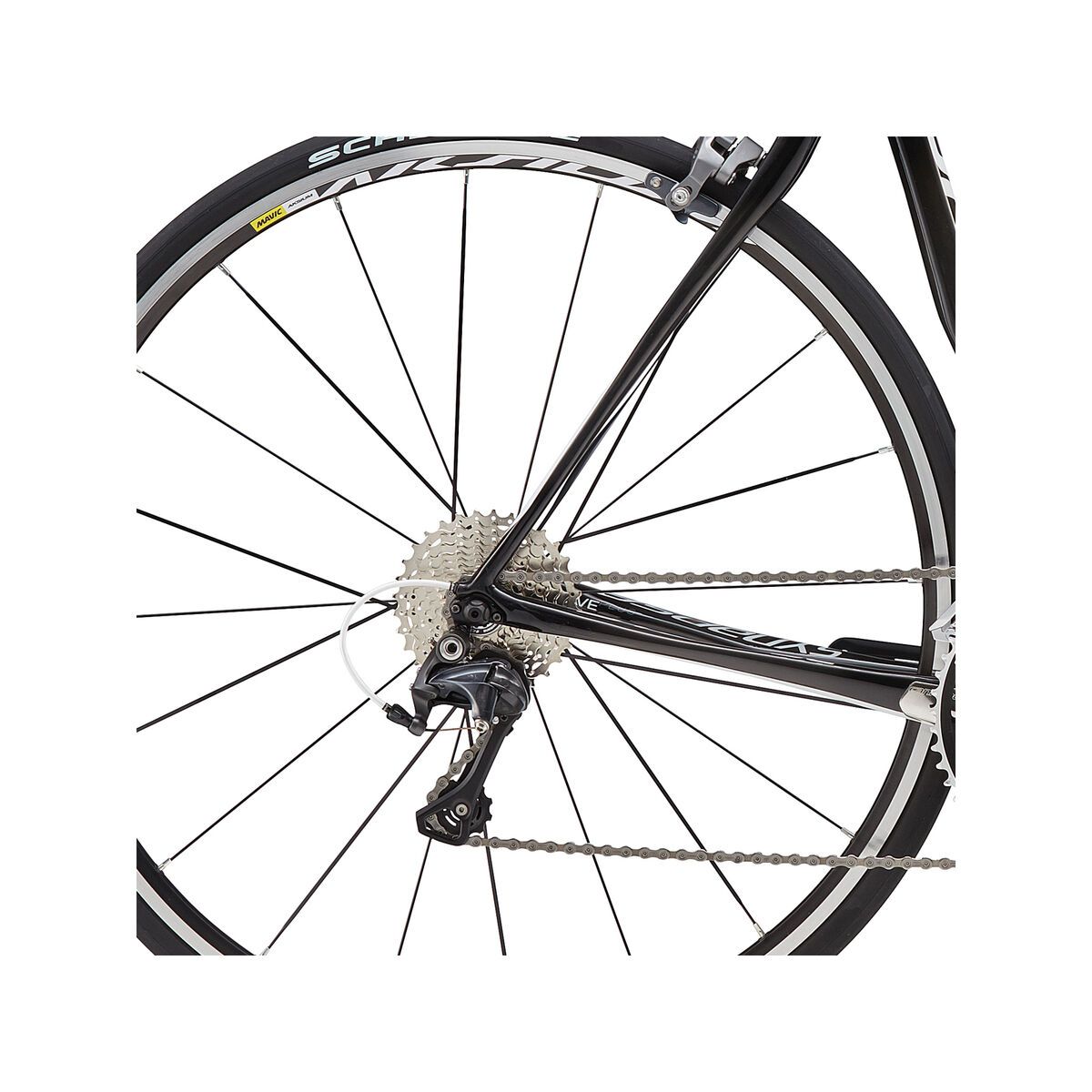 Cannondale Synapse Carbon Ultegra 4, jet black w/ magnesium white and nearly black, matte - Bild 4