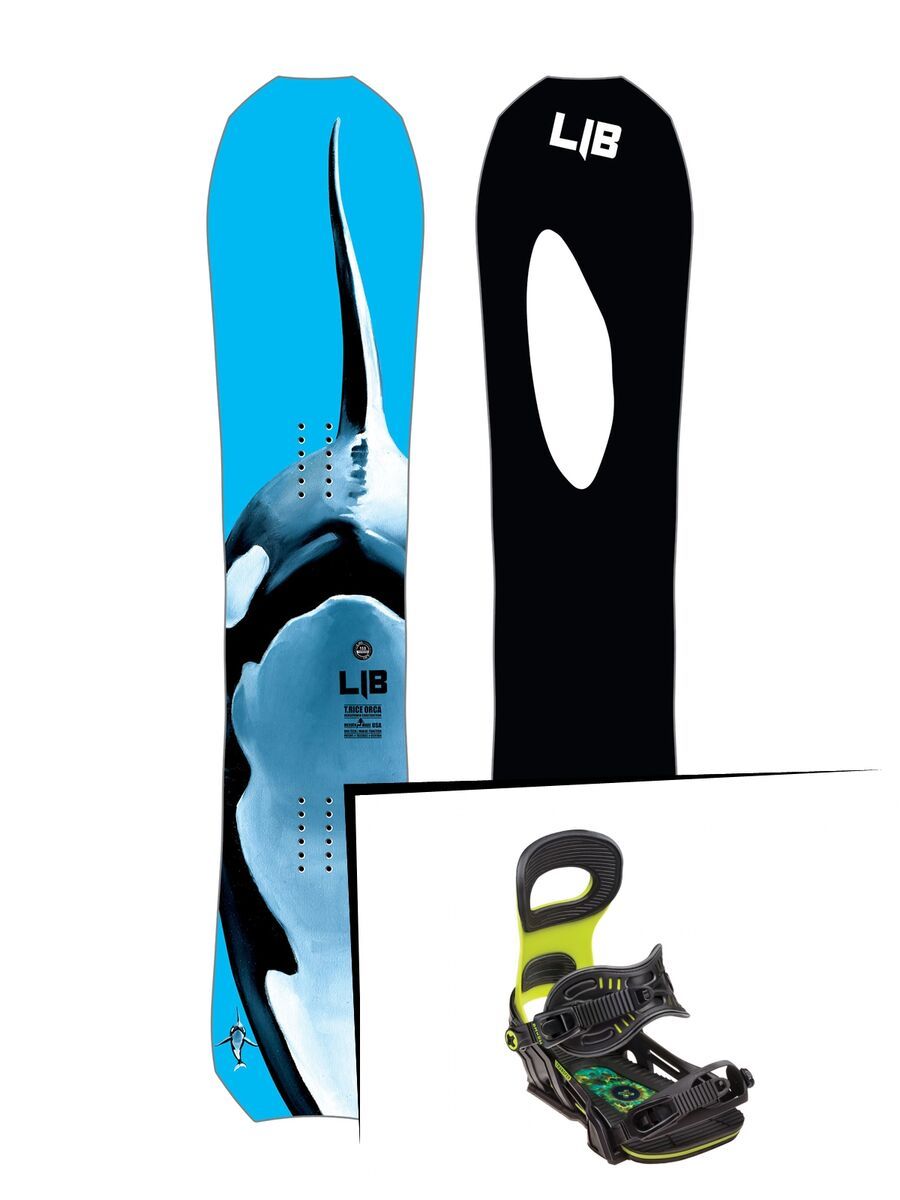 Set: Lib Tech T.Rice Orca 2019 + Bent Metal Transfer (2260307S) - Bild 1