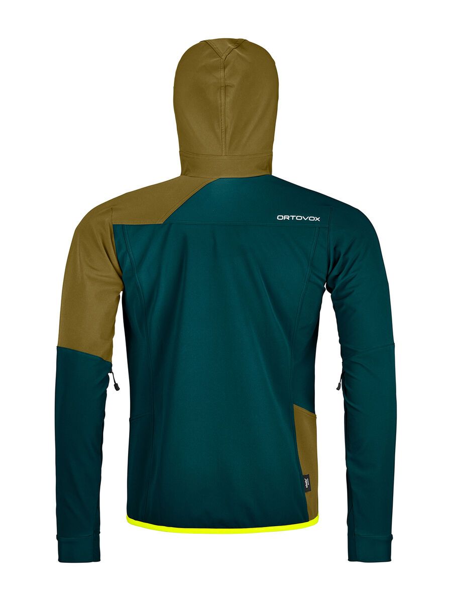 Ortovox Merino Naturtec Light Col Becchei Jacket M, dark pacific - Bild 2