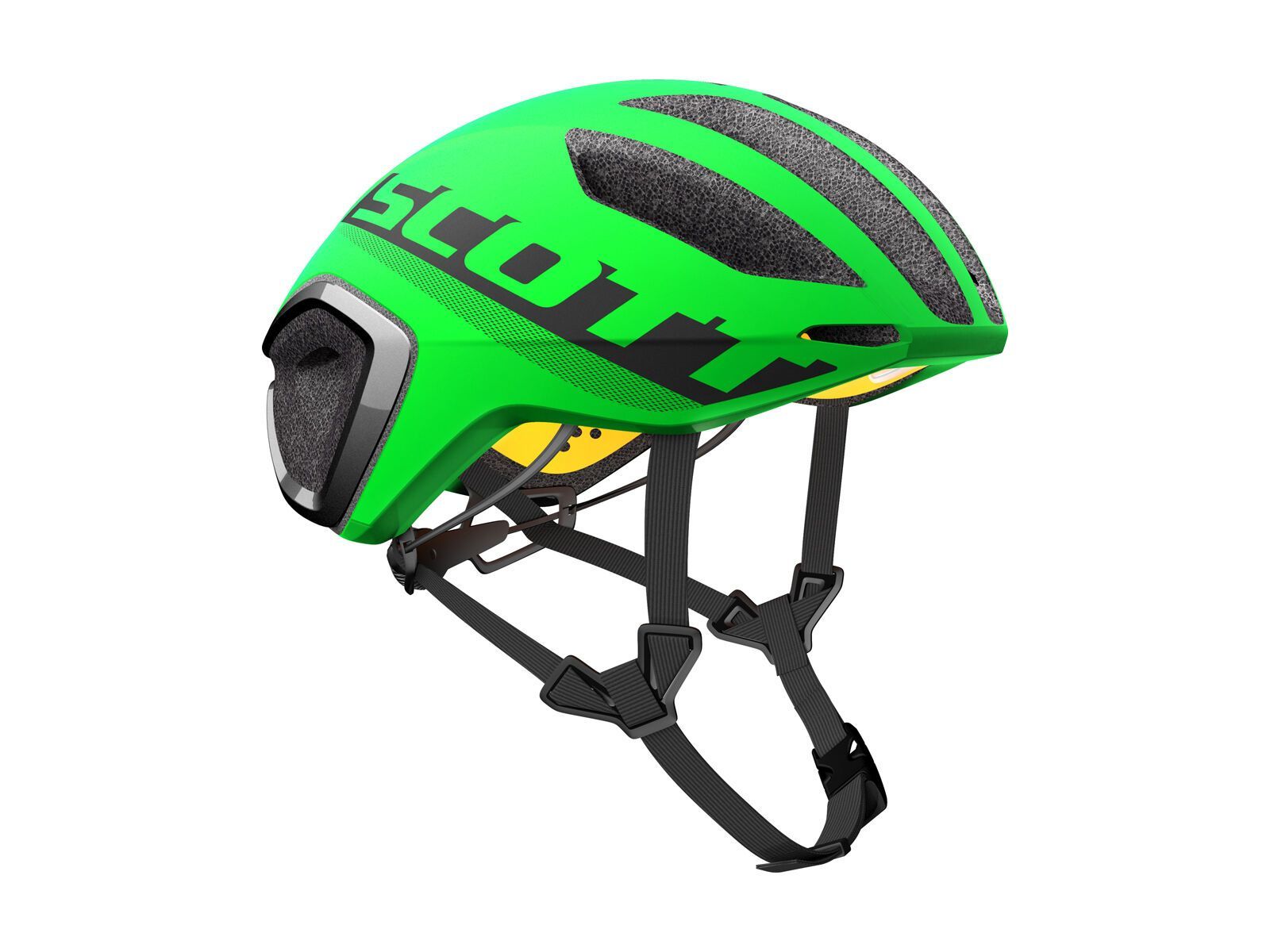 Scott Cadence Plus Helmet, green flash/black - Bild 1