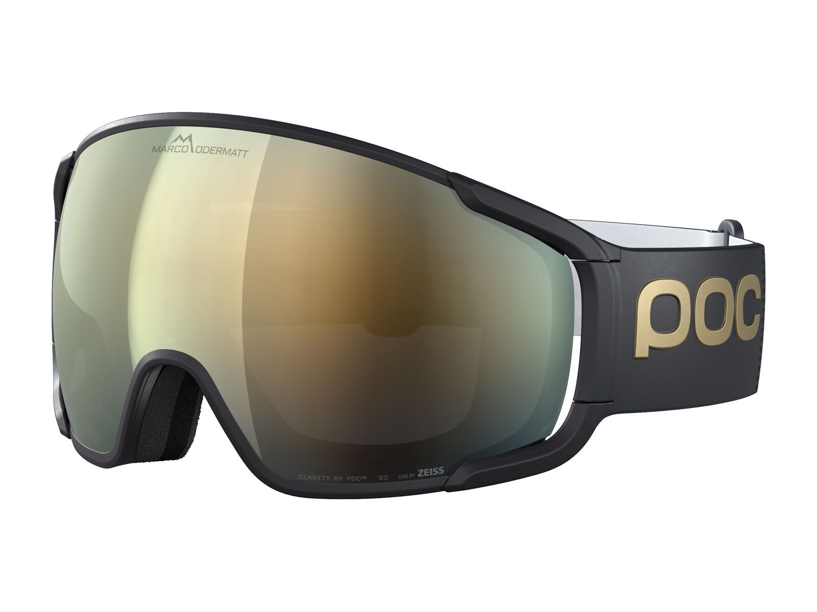 POC Zonula Marco Odermatt Ed., Clarity Int. Sunny Gold / uranium black/podium gold - Bild 1