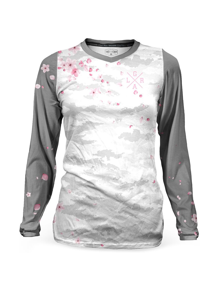 Loose Riders Women's Jersey LS Sakura Grey, multicolor - Bild 1