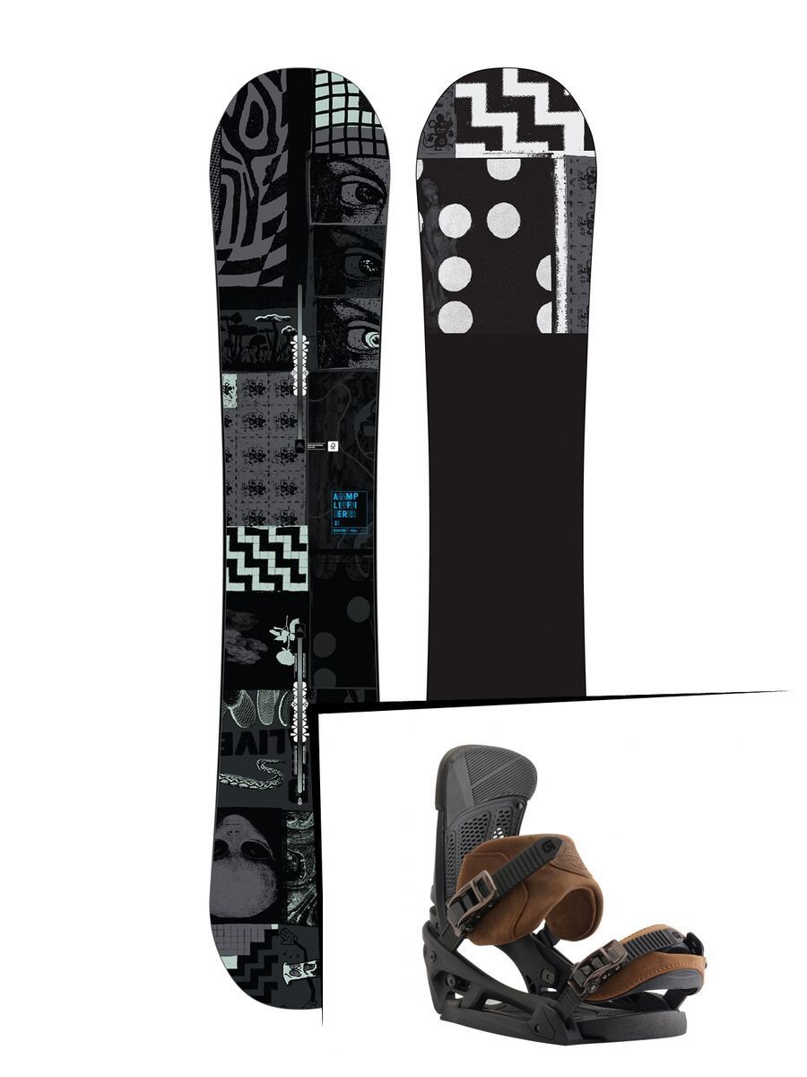 Set: Burton Amplifier 2019 +  Red Wing Malavita EST (1931087S) - Bild 1