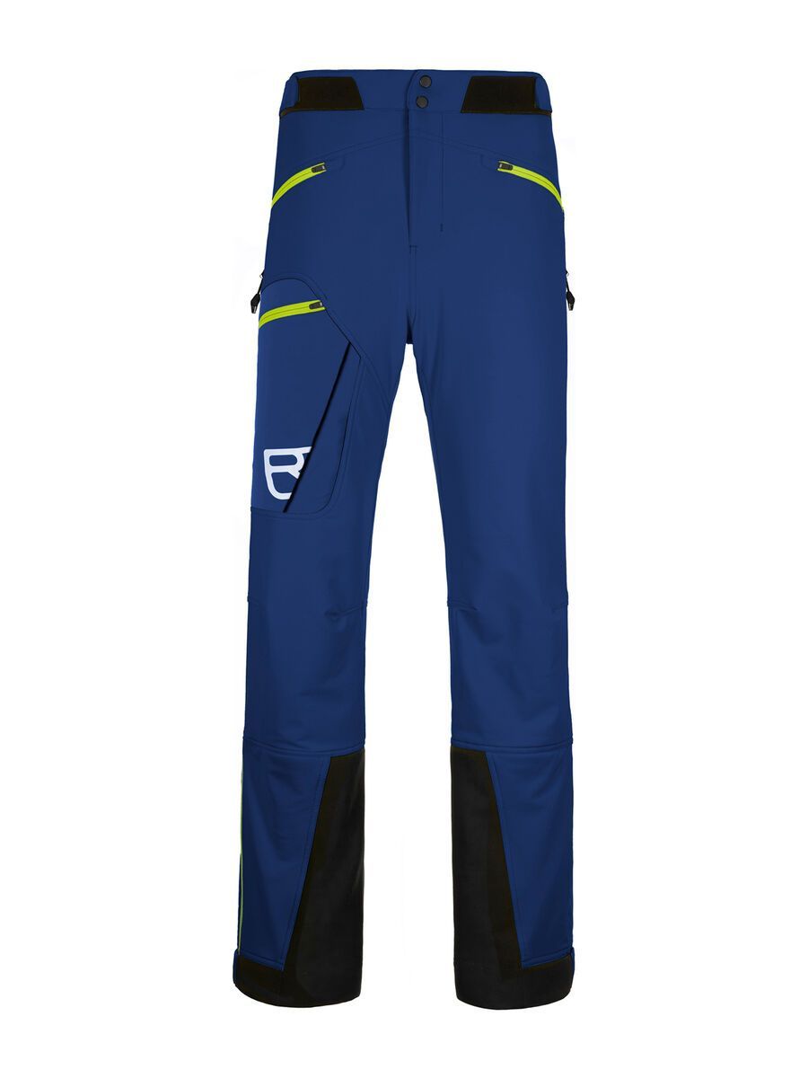 Ortovox Merino Naturetec Bacun Pants, strong blue - Bild 1