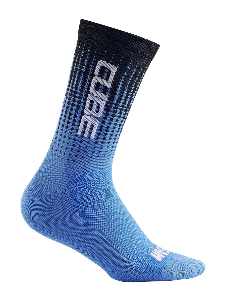 Cube Socke High Cut X Actionteam, black´n´blue - Bild 1