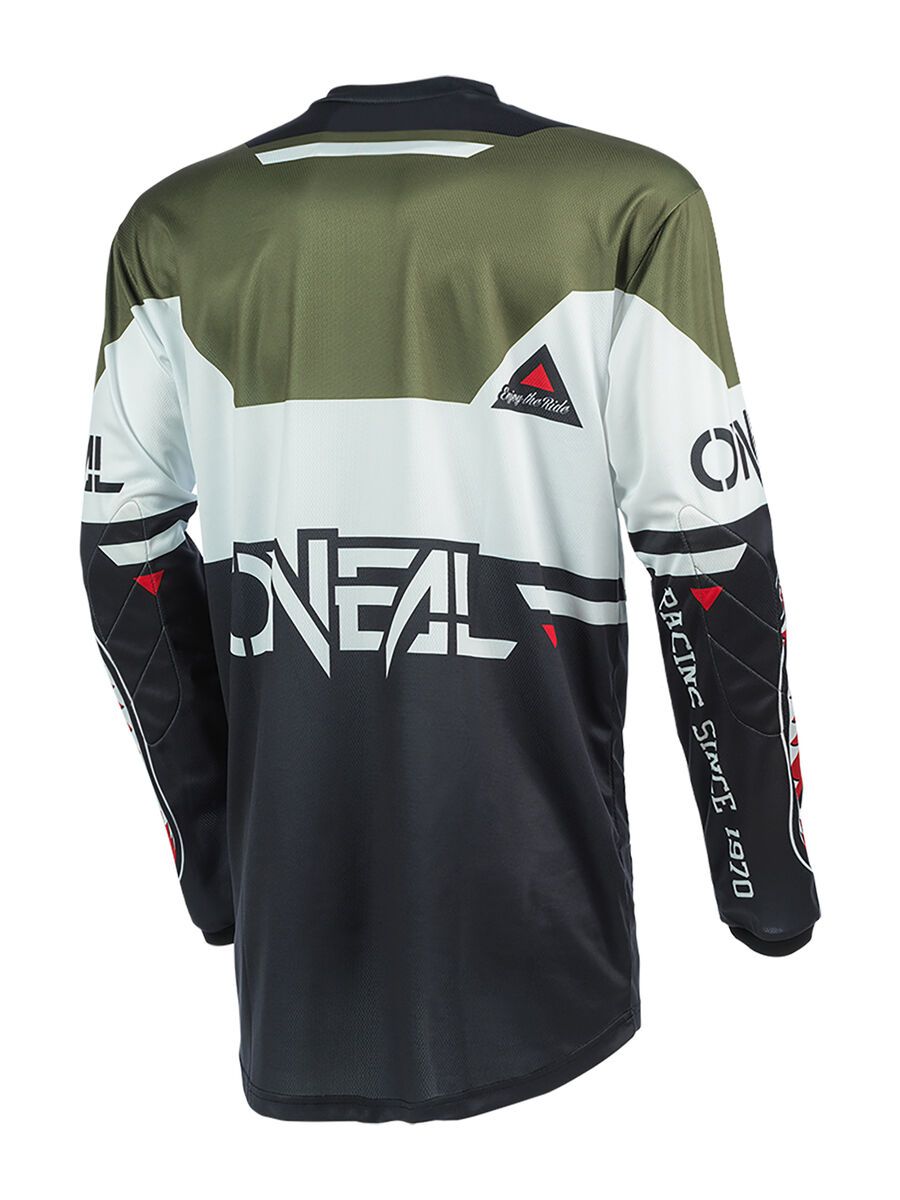 ONeal Element Jersey Warhawk, black/white/green - Bild 2
