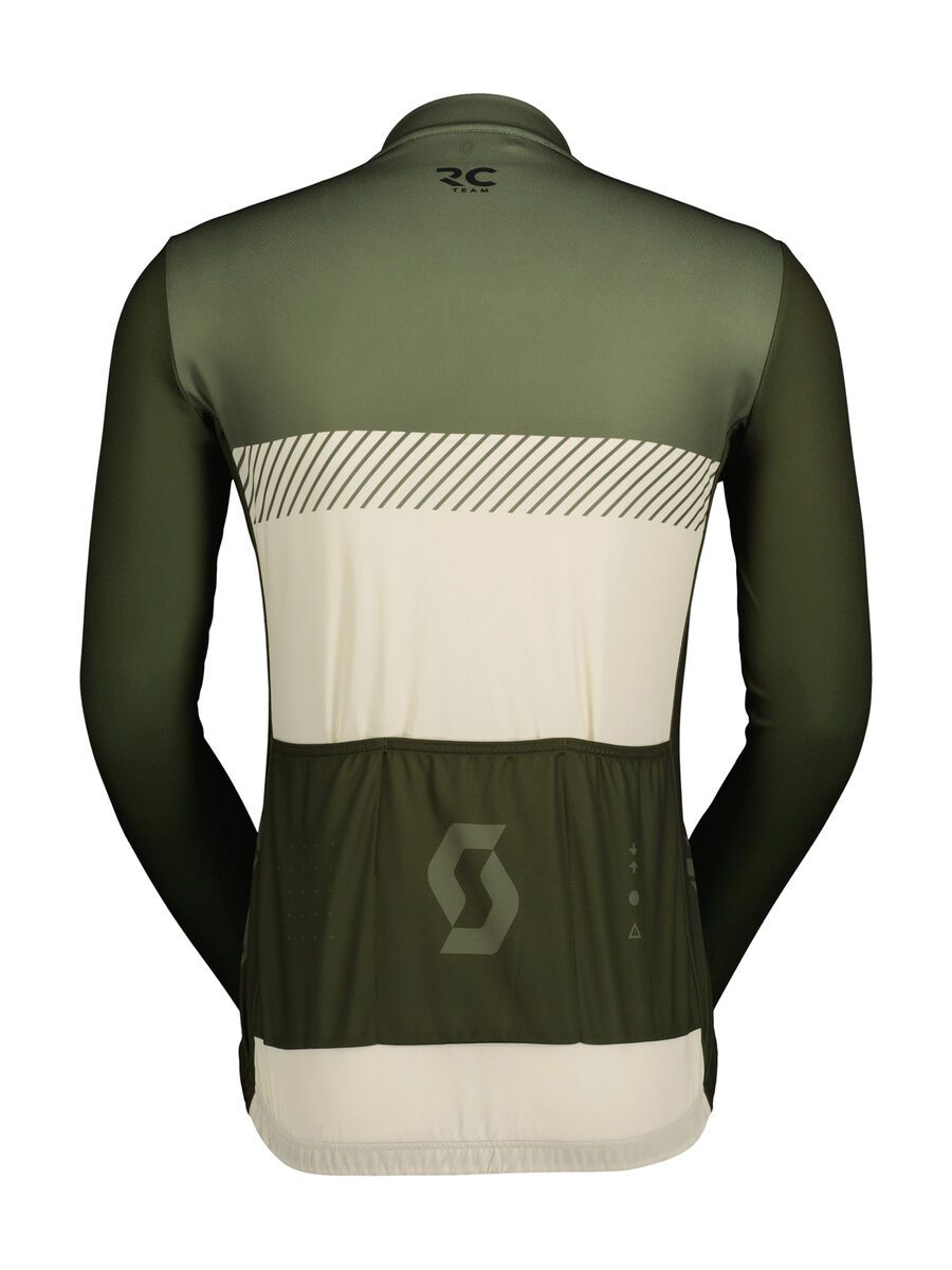 Scott RC Team Long-Sleeve Men's Jersey, hay green/cotton white - Bild 2