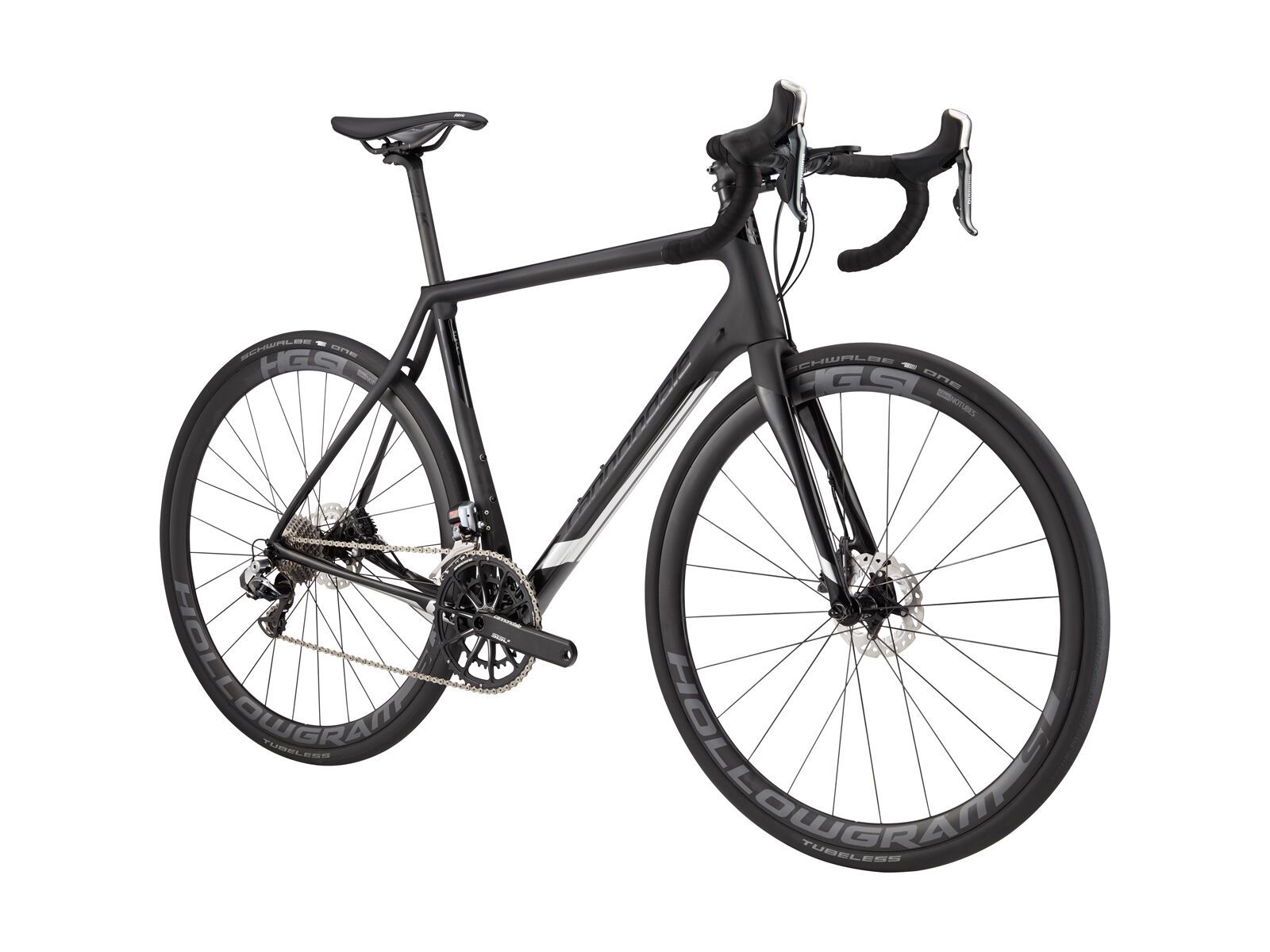 Cannondale Synapse Hi-Mod Disc Black Inc., satin black w/ gloss black and polished chrome accents - Bild 2
