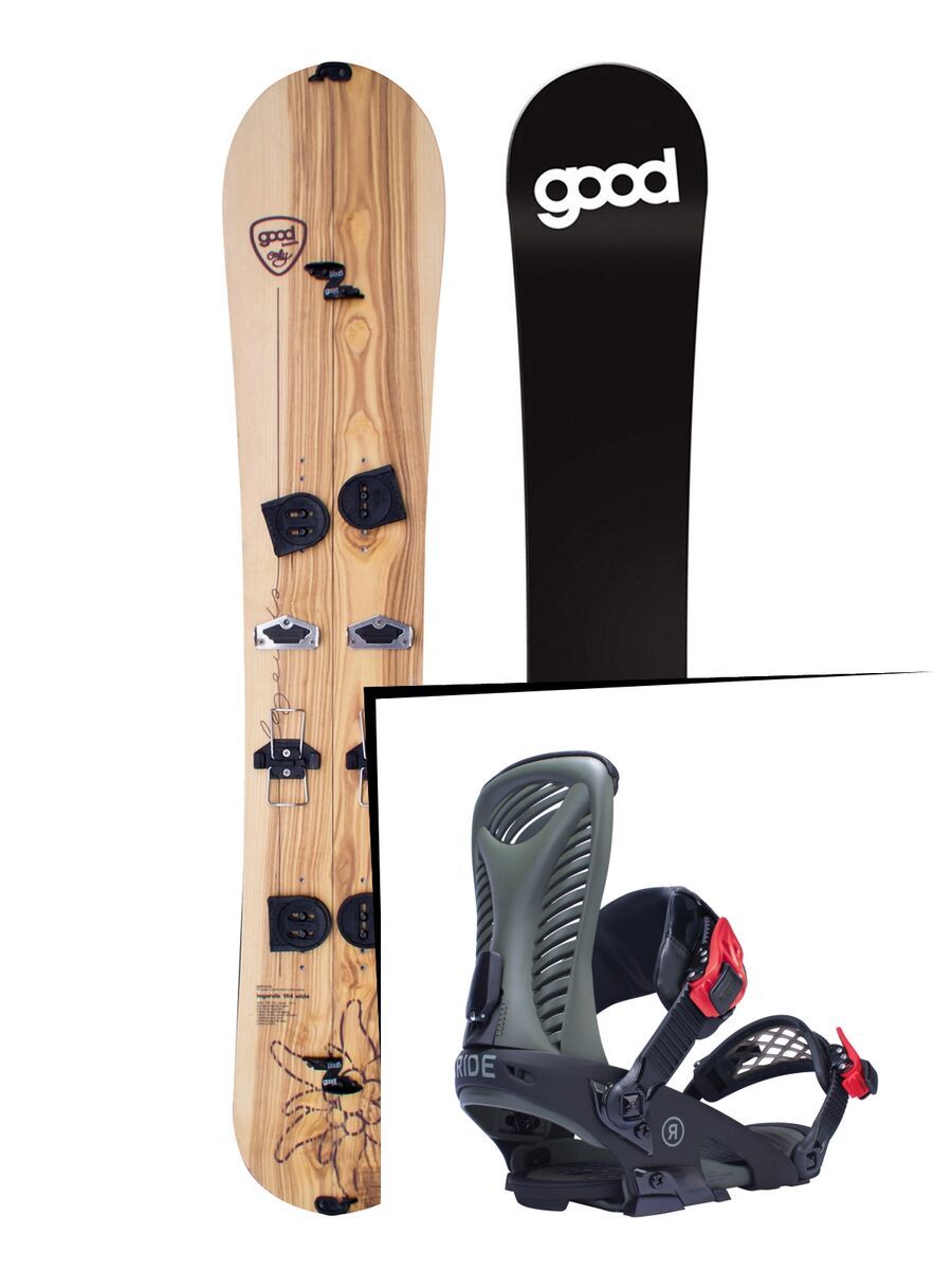 Set: goodboards Legends Split 2017 + Ride Capo (1770118S) - Bild 1
