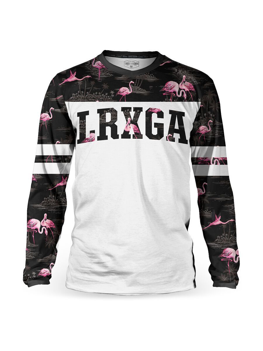 Loose Riders Cult of Shred Jersey LS Bermuda Black, multi colored - Bild 1