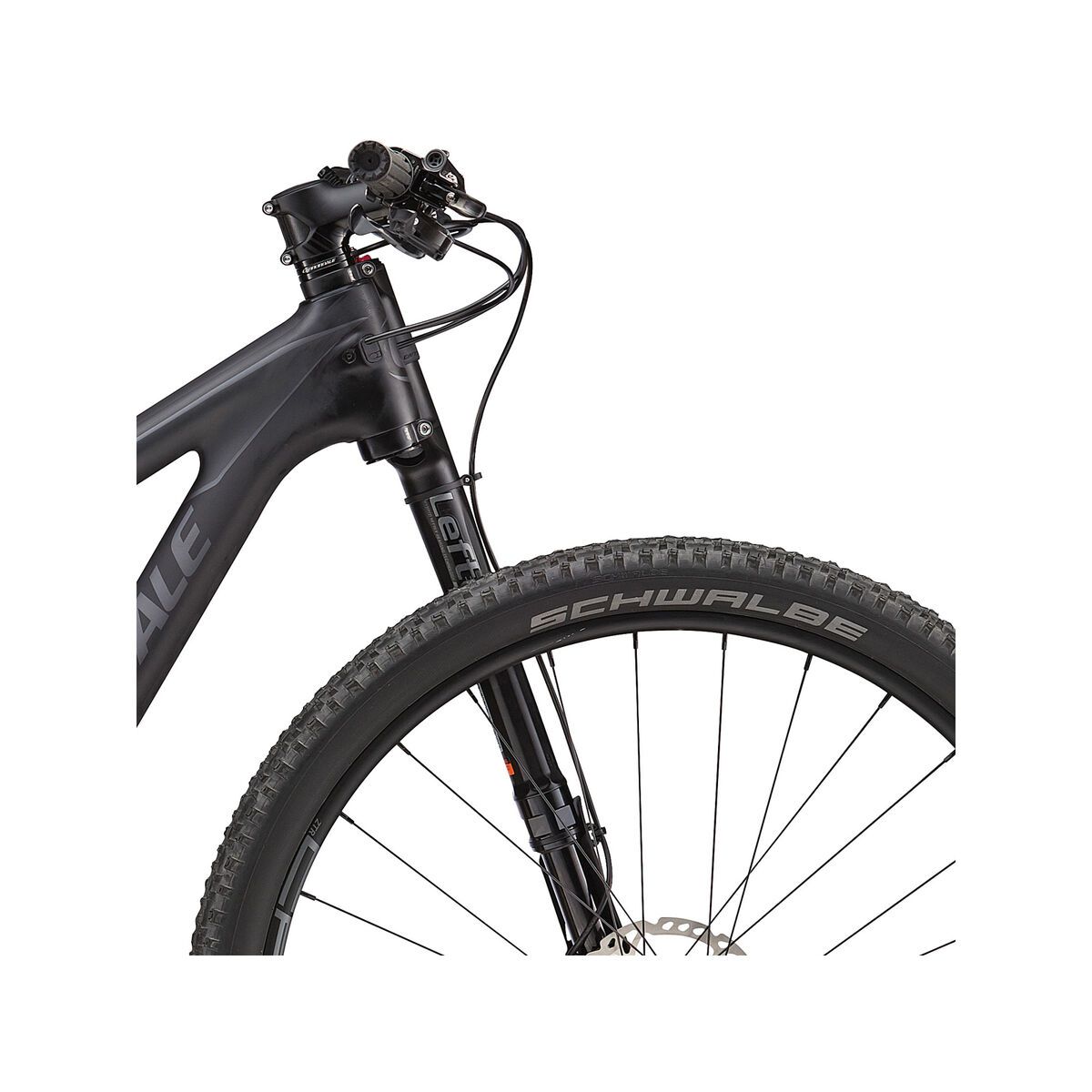 Cannondale Scalpel-Si Carbon 3 29, jet black w/ nearly black and charcoal gray, matte - BBQ - Bild 5