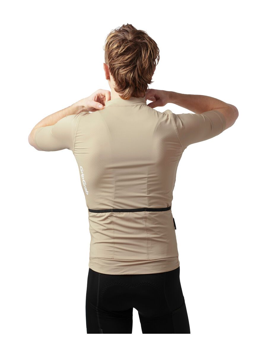 GripGrab RIDE Short Sleeve Jersey, beige - Bild 6