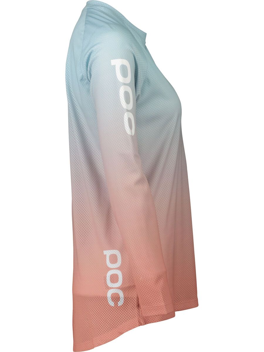 POC W's Essential MTB Lite LS Jersey, gradient rock salt - Bild 2