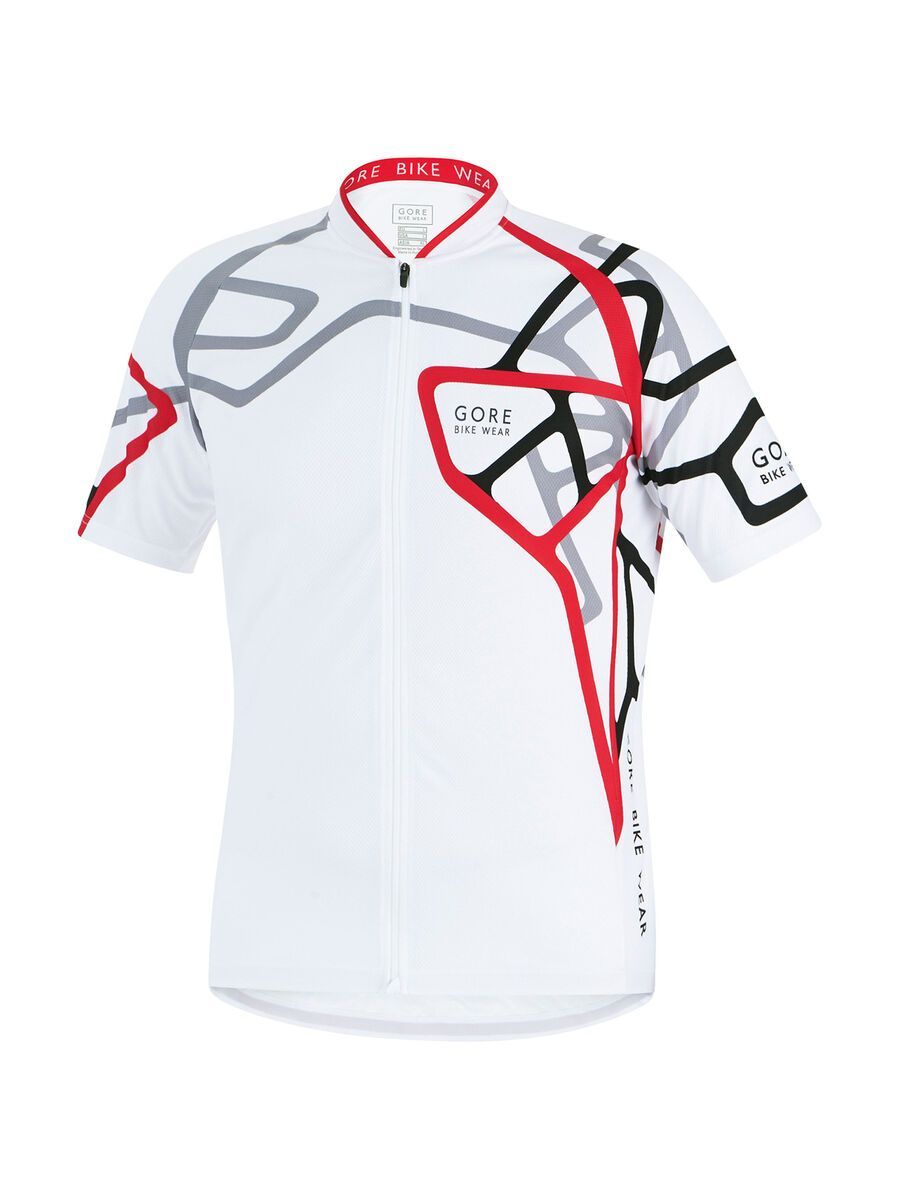 Gore Bike Wear Element Adrenaline II Trikot, white/red - Bild 1