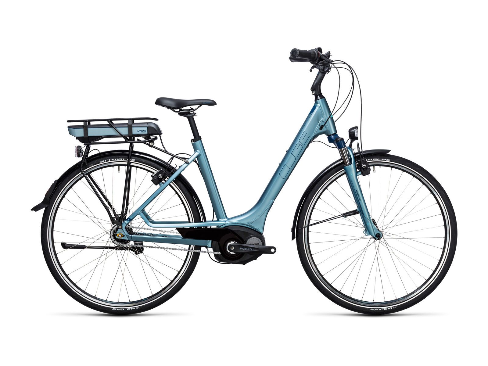 Cube Travel Hybrid ONE 500 Easy Entry, bluegreen´n´blue - Bild 1