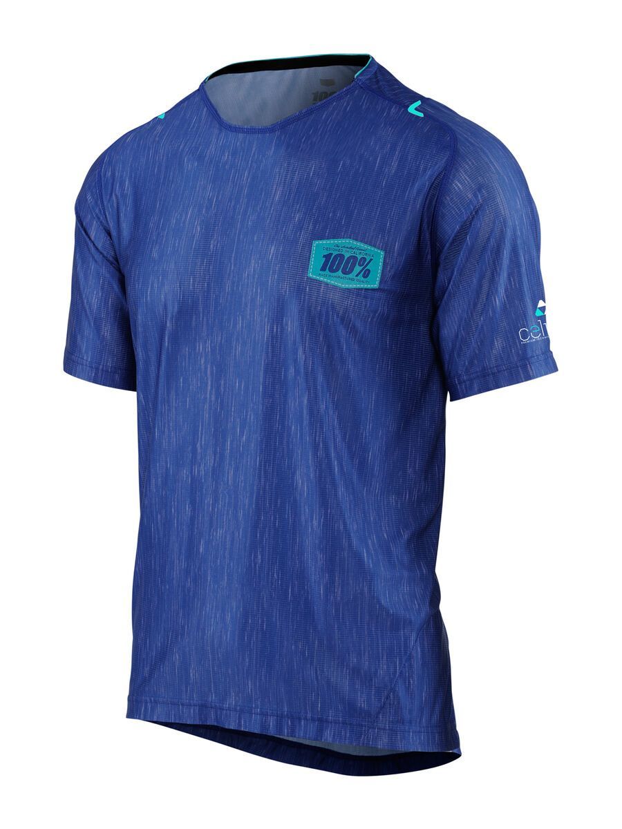 100% Celium Heather Jersey, blue heather - Bild 1