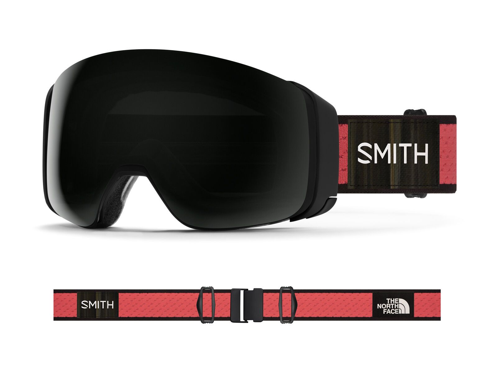 Smith 4D Mag - ChromaPop Sun Black + WS, tnf red x smith - Bild 3