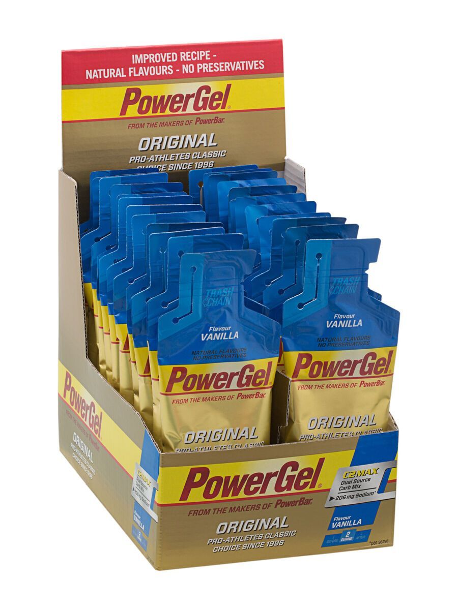PowerBar PowerGel Original - Vanilla (Box) - Bild 1