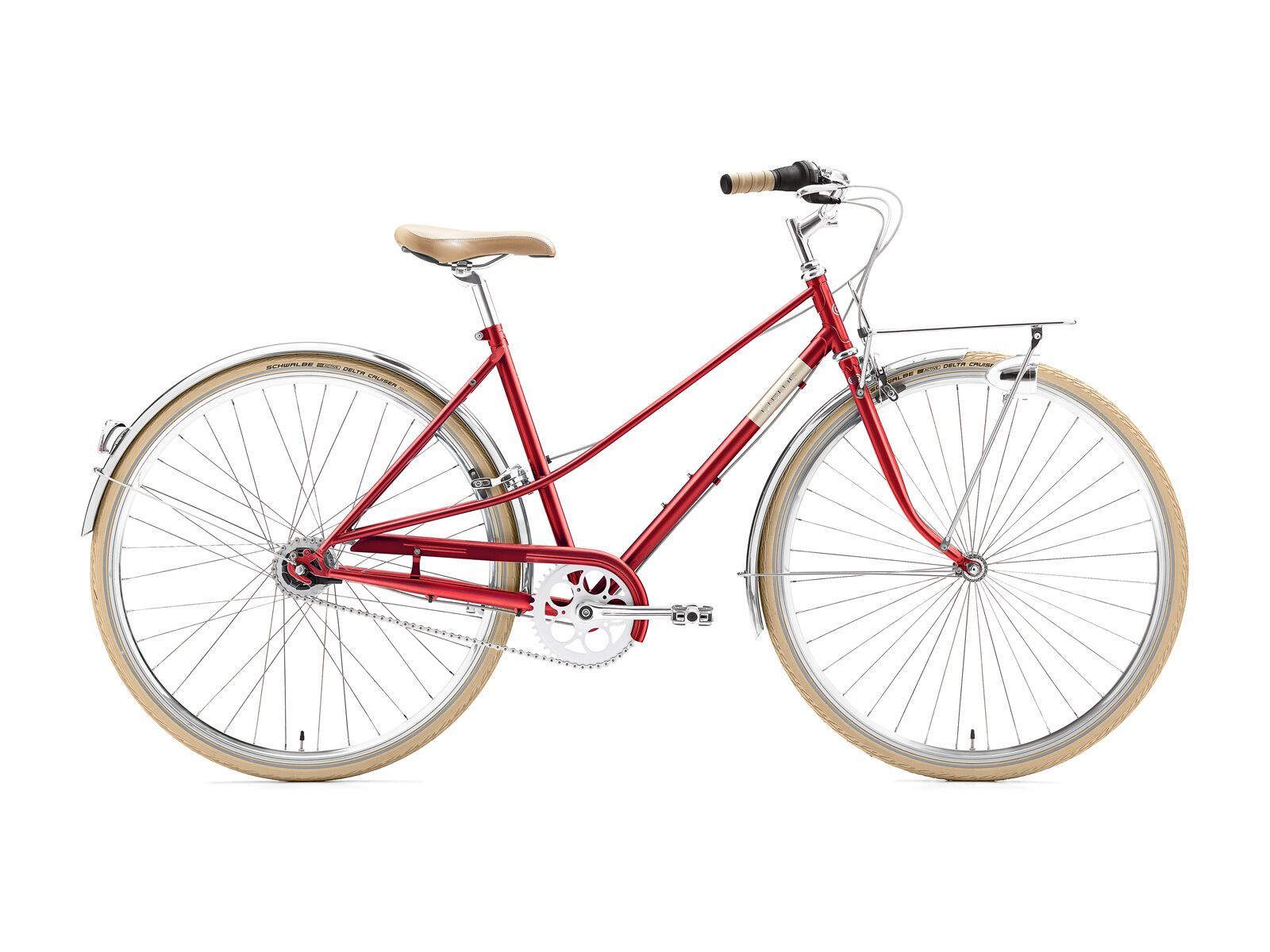 Creme Cycles Caferacer Lady Solo, red - Bild 1