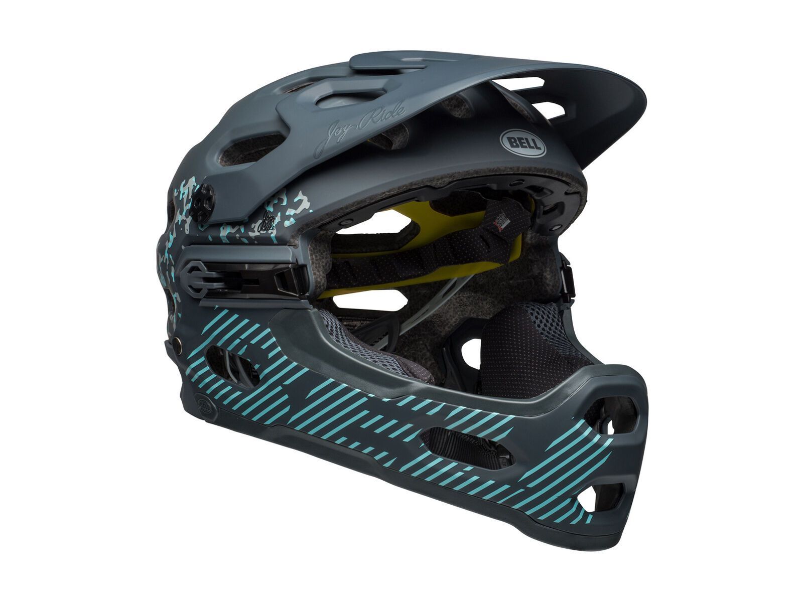 Bell Super 3R Joy Ride MIPS, matte/gloss lead stone - Bild 3