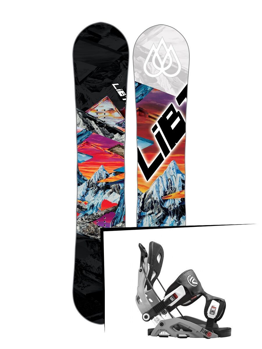 Set: Lib Tech T-Rice Pro 2017 + Flow Fuse (1513142S) - Bild 1