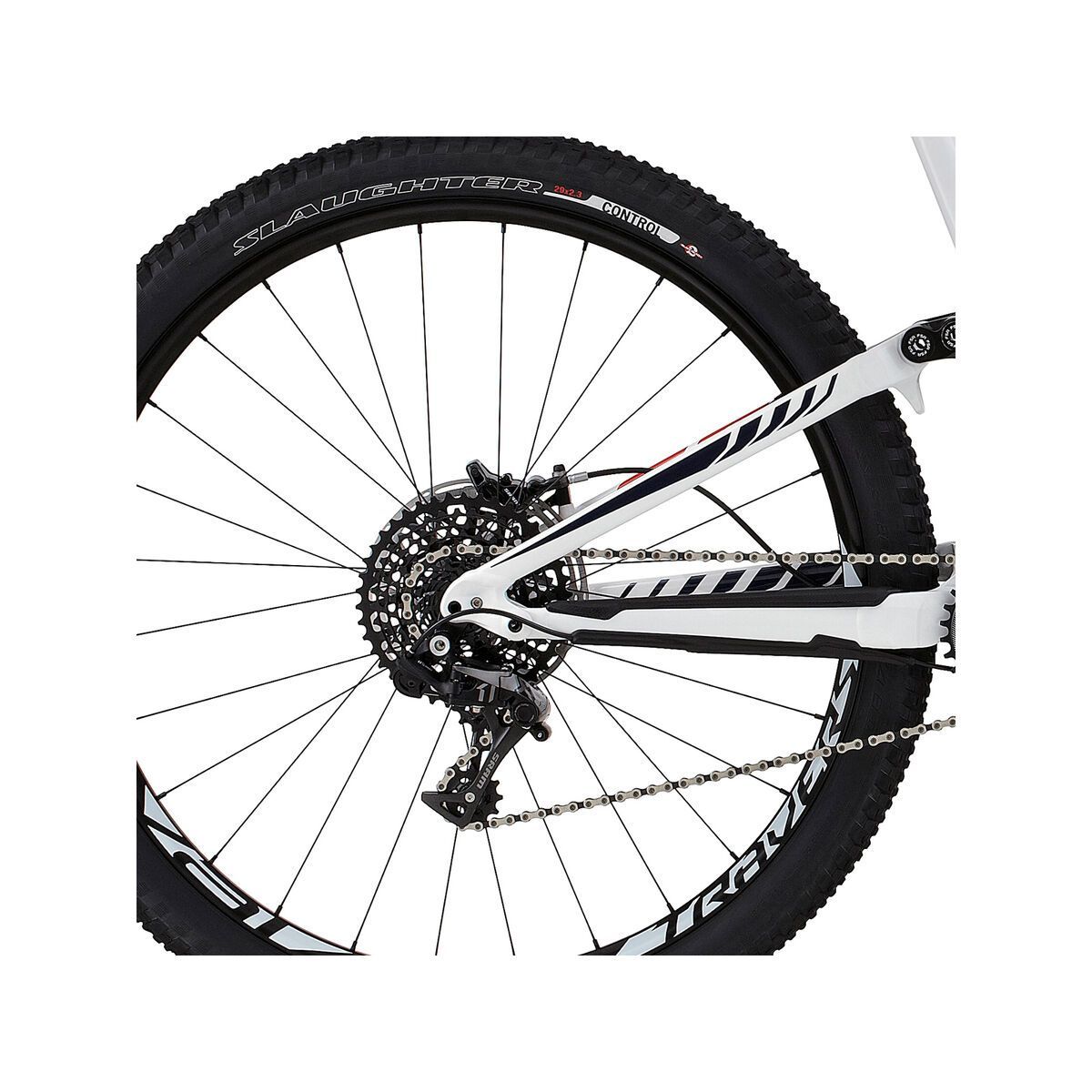Specialized Enduro FSR Expert Carbon 29, gloss navy/white/rocket red - Bild 4