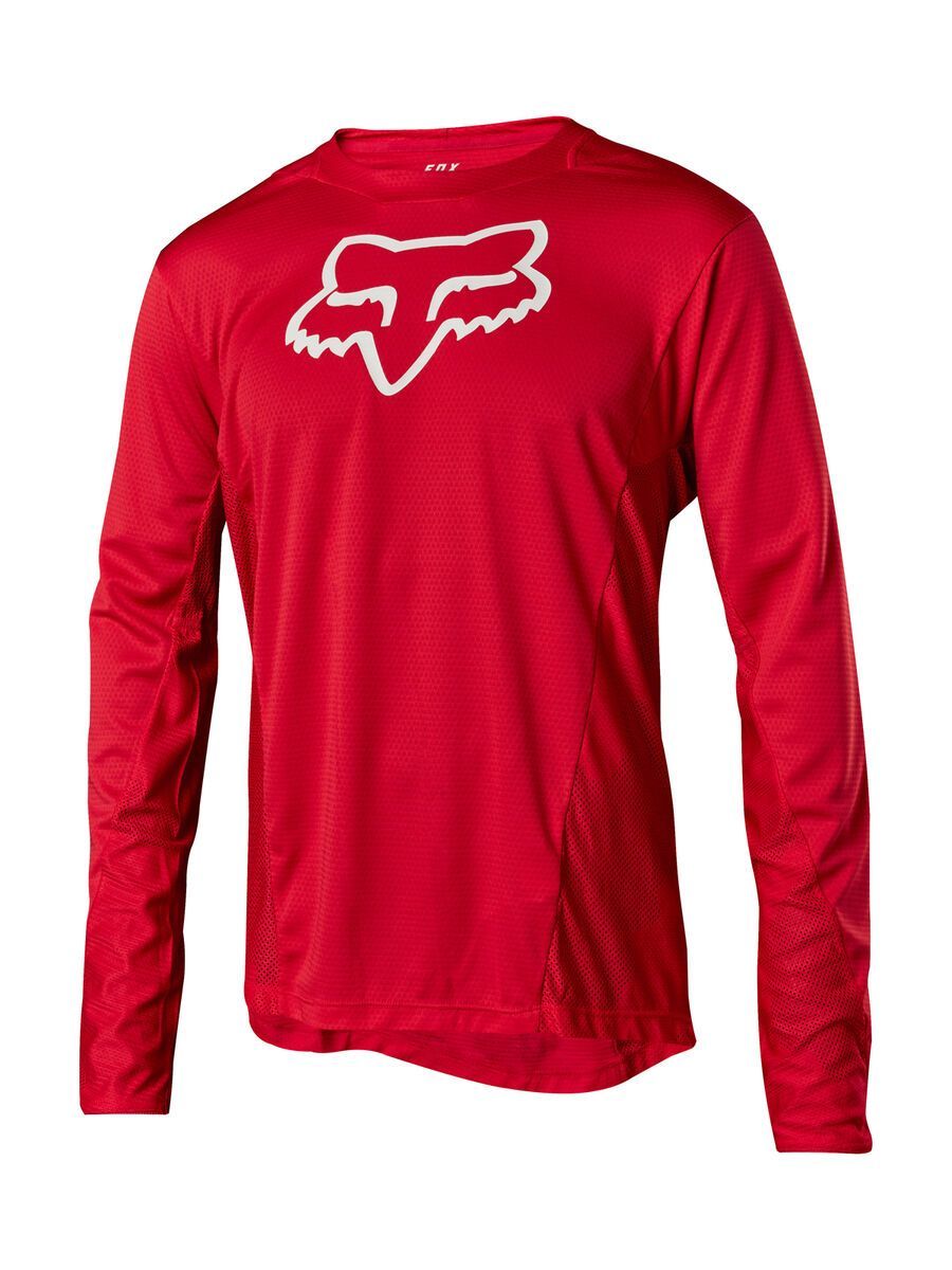 Fox Demo LS Camo Burn Jersey, bright red - Bild 1