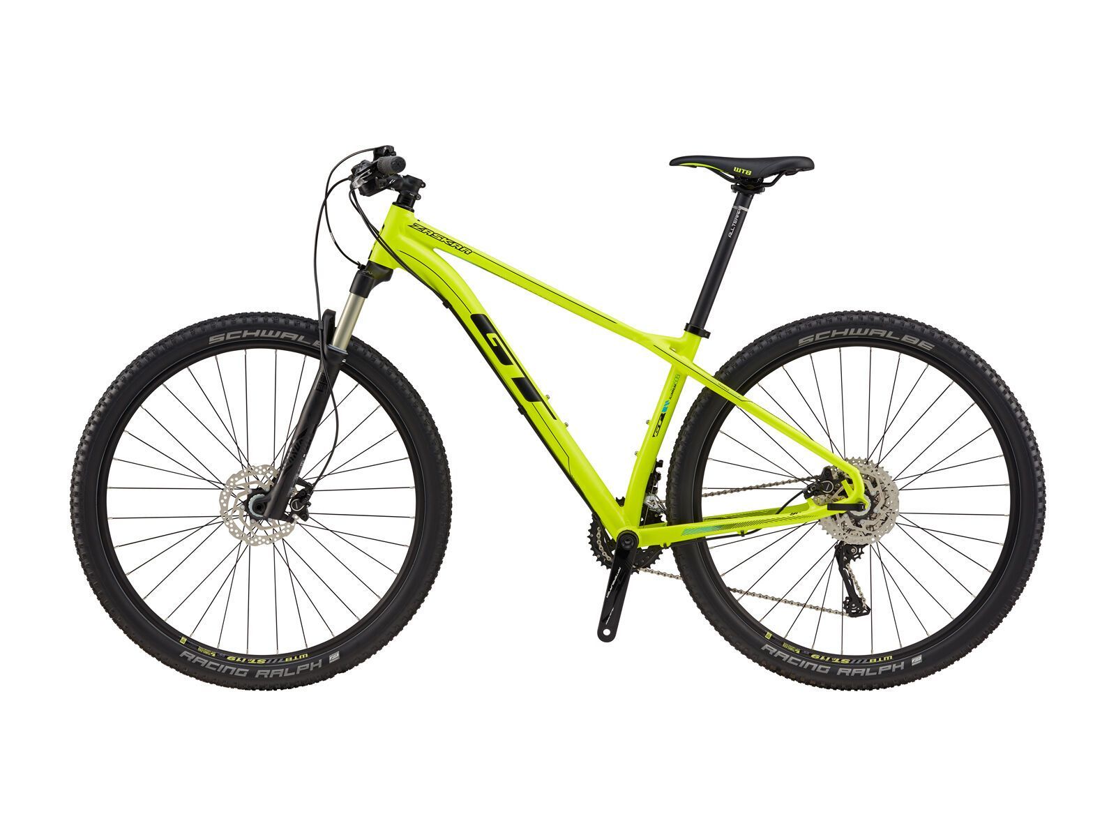 GT Zaskar Elite 9R, neon yellow & black - Bild 2