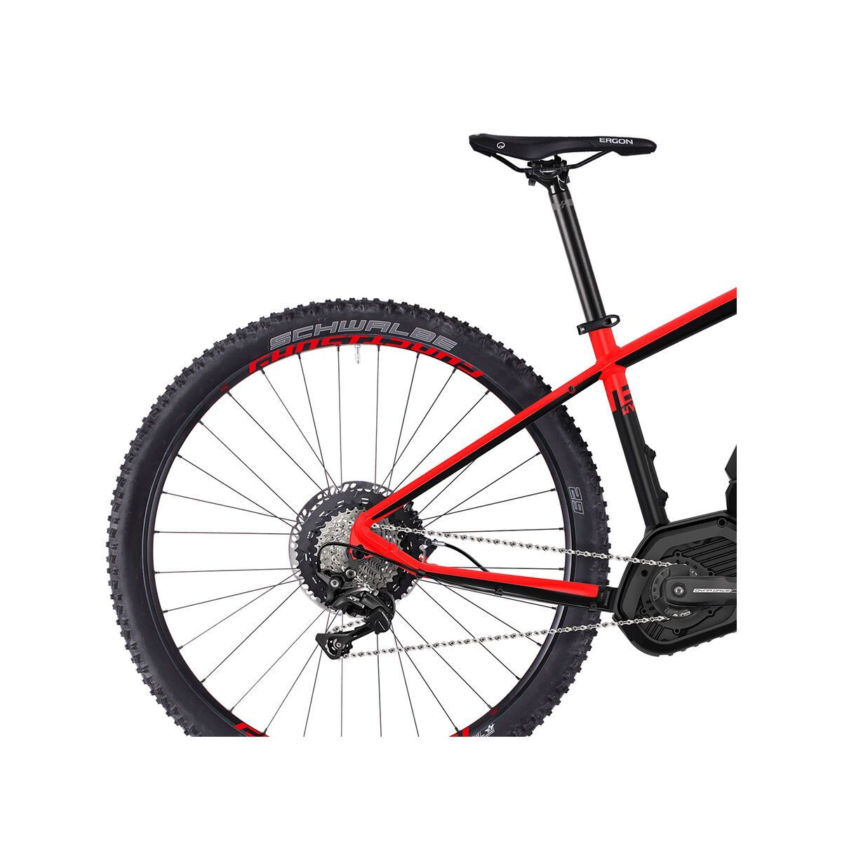 Ghost Hybride Teru B7.9 AL, neon red/night black - Bild 6