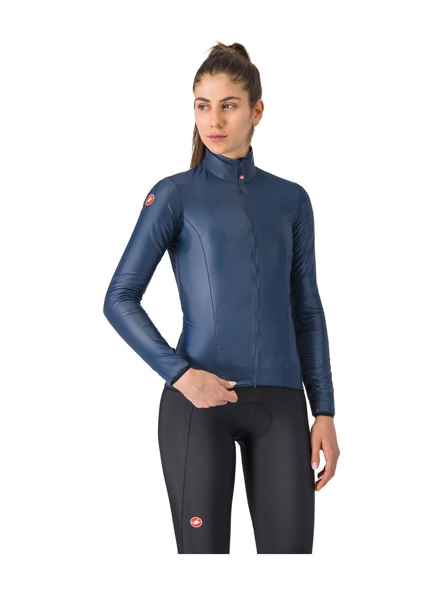 Castelli Aria Shell W Jacket, belgian blue - Bild 1