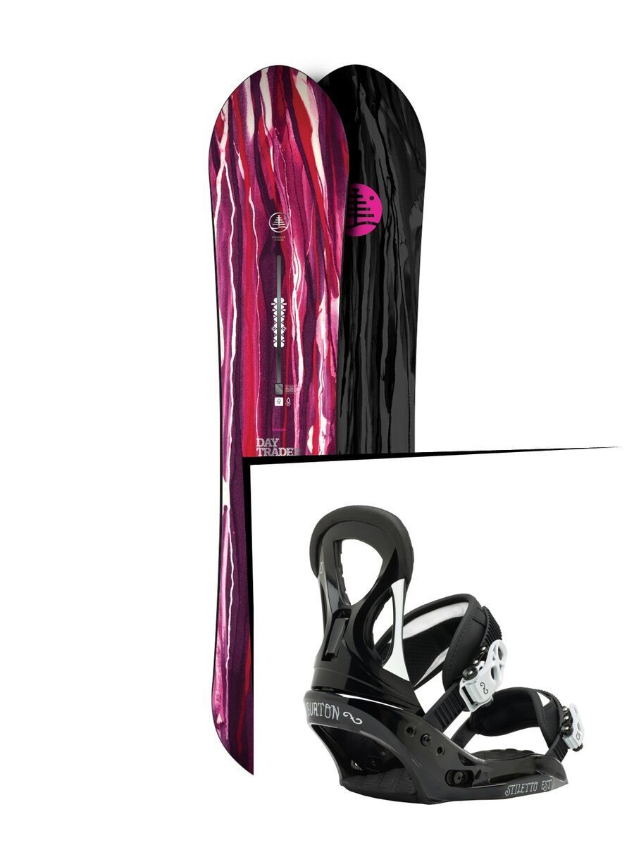 Burton Set: Day Trader 2016 + Burton Stiletto EST - Bild 1