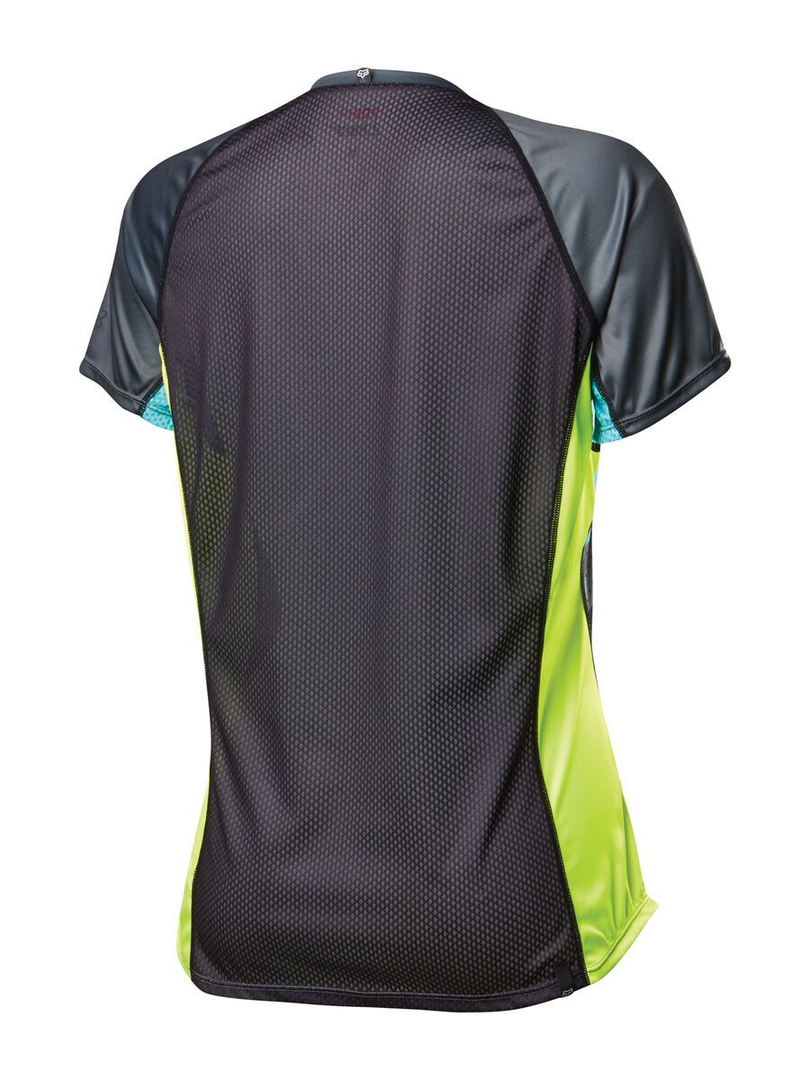 Fox Womens Lynx SS Jersey, charcoal - Bild 2