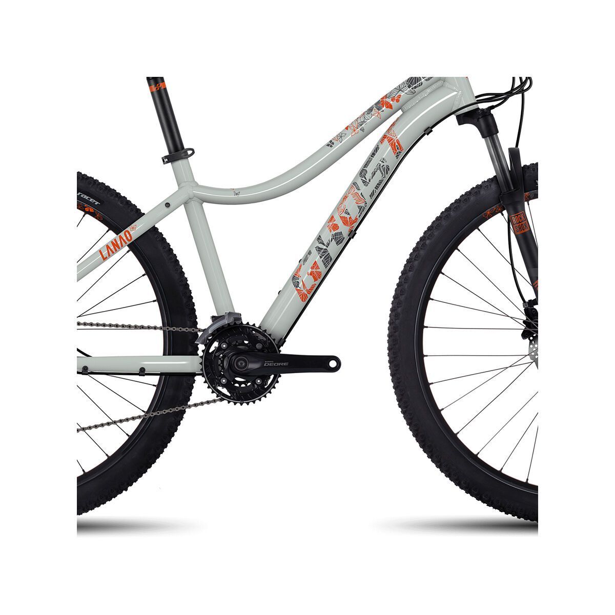 Ghost Lanao 5 AL 27.5, cloud white/gray/monarch orange - Bild 3