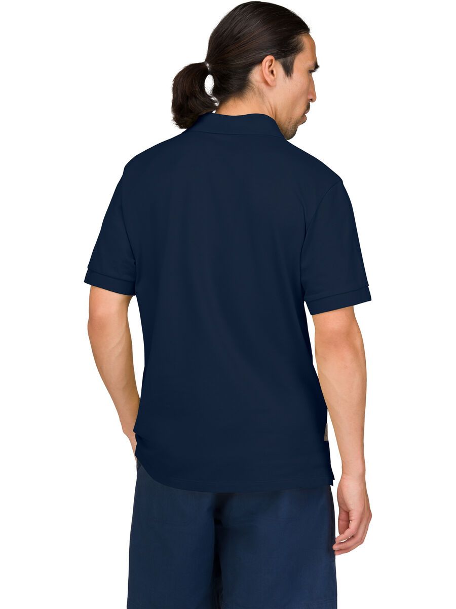 Norrona femund pique Shirt M's, navy blazer - Bild 3