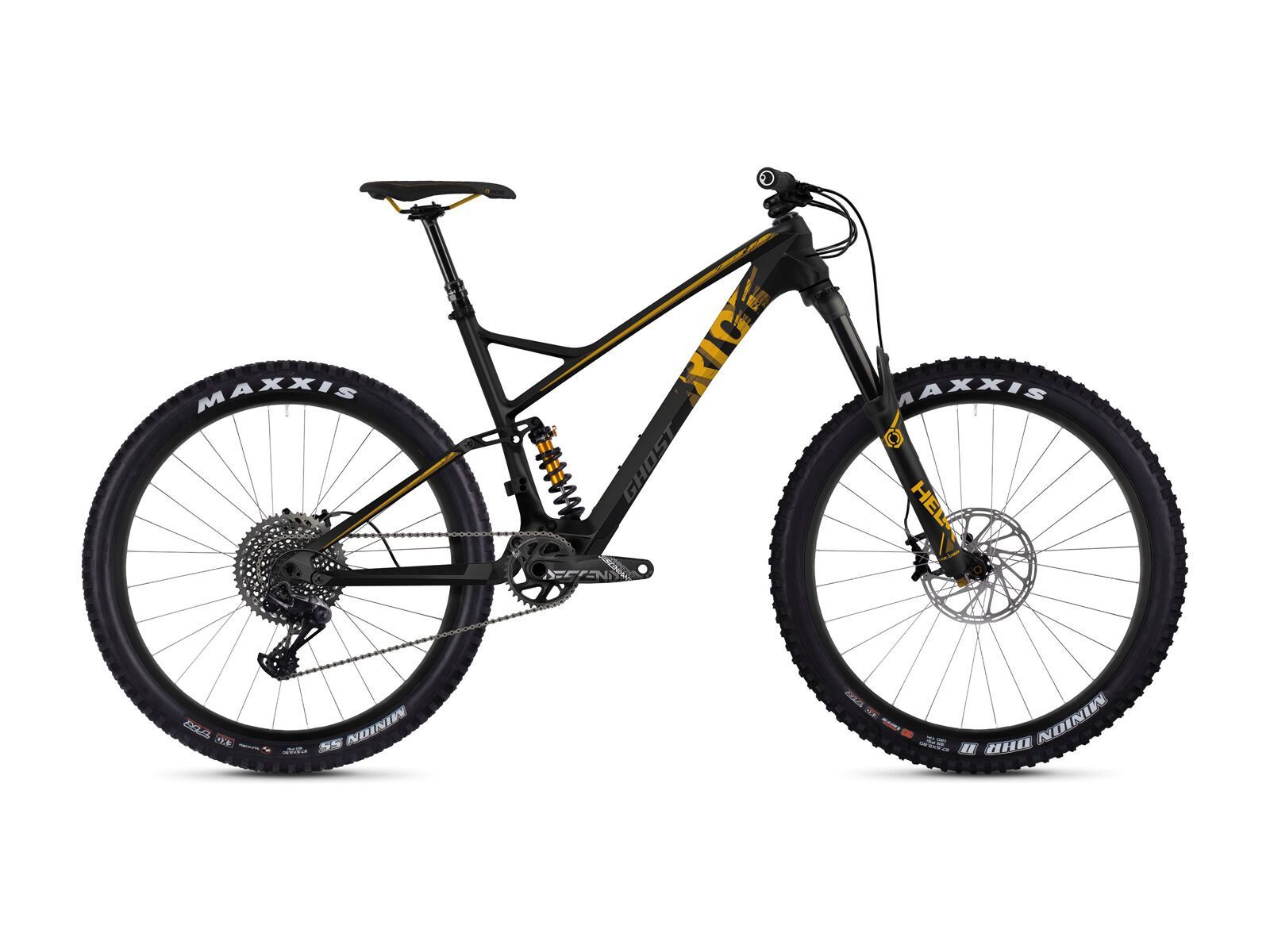 Ghost Riot 8.7 UC, night black/spectra yellow/woodland tan - Bild 1