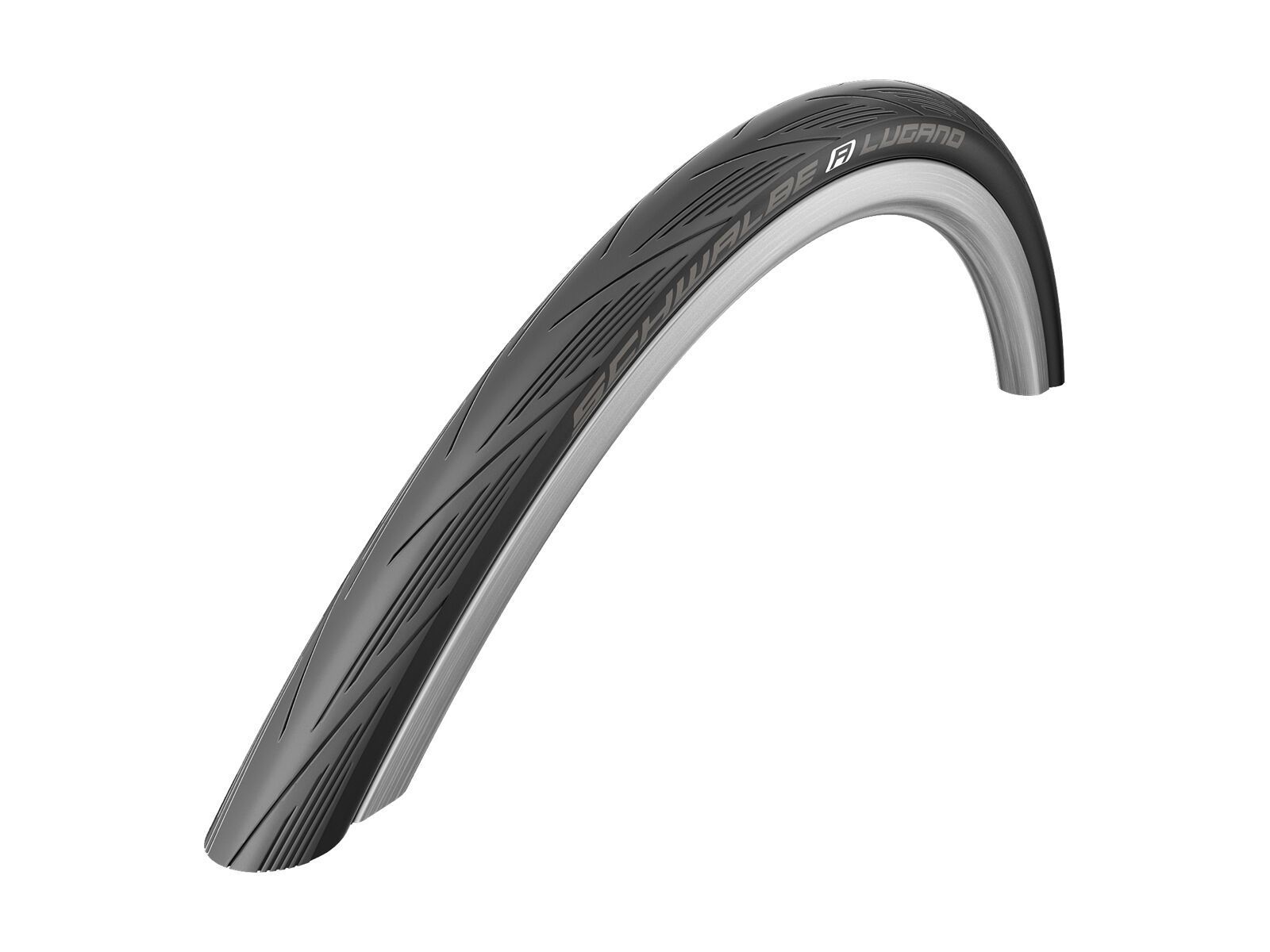 Schwalbe Lugano Active, 700C, schwarz skin - Bild 1
