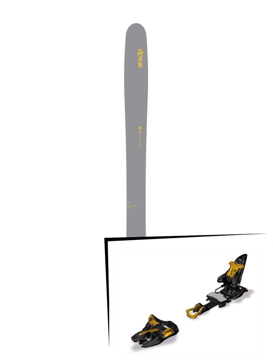 DPS Skis Set: Wailer 112 RPC Hybrid 2016 + Marker Kingpin 13 - Bild 1
