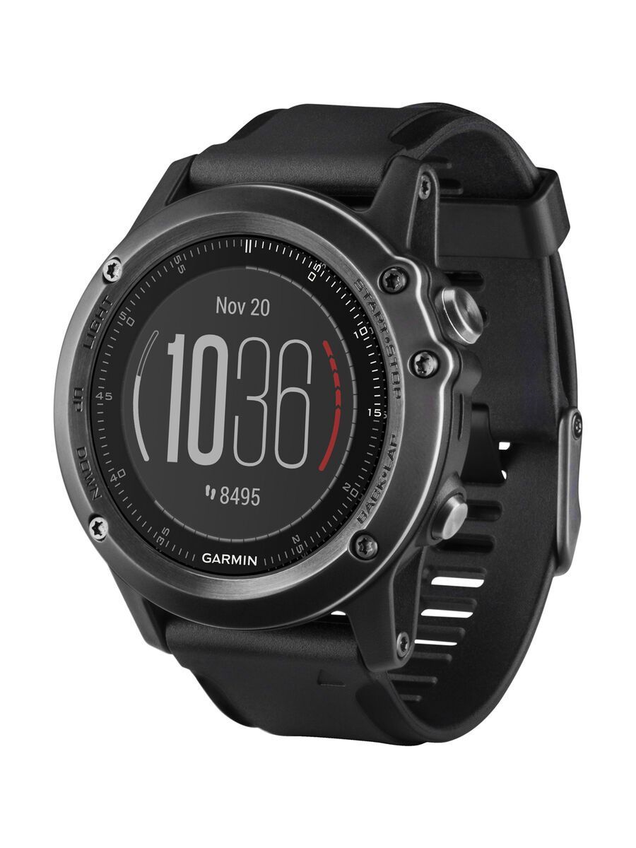 Garmin fenix 3 HR mit Saphirglas (Performer Bundle mit Brustgurt) - Bild 1